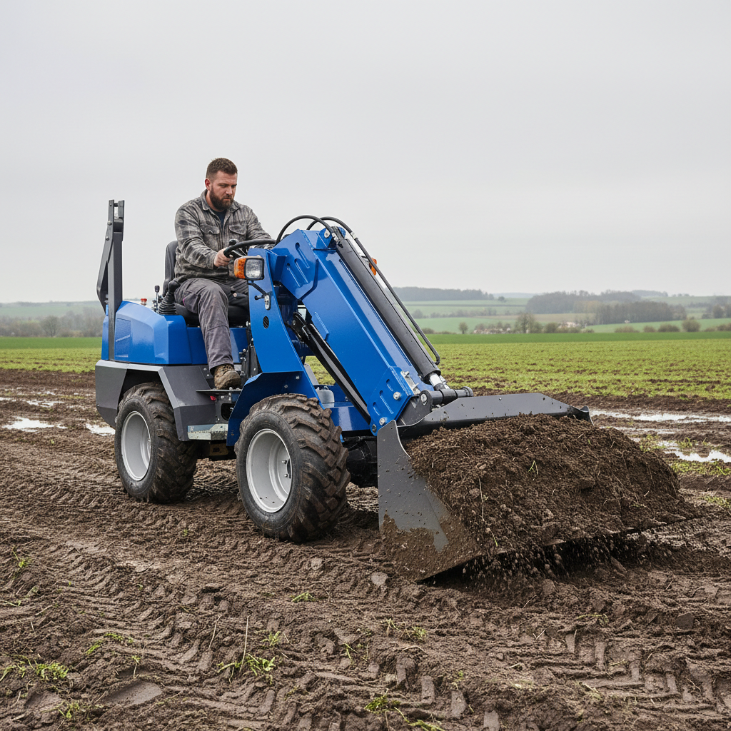 Agriculture Farming Practices - Small Hydraulic Diesel Wheel Loader for