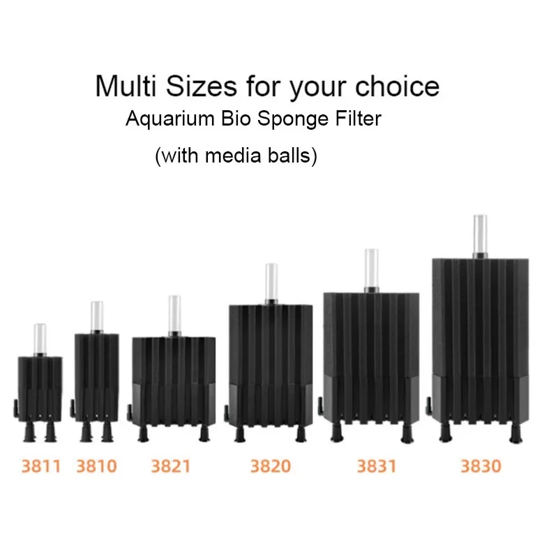 Aquaculture Aerator Pump - New Big Bio Sponge Filter for