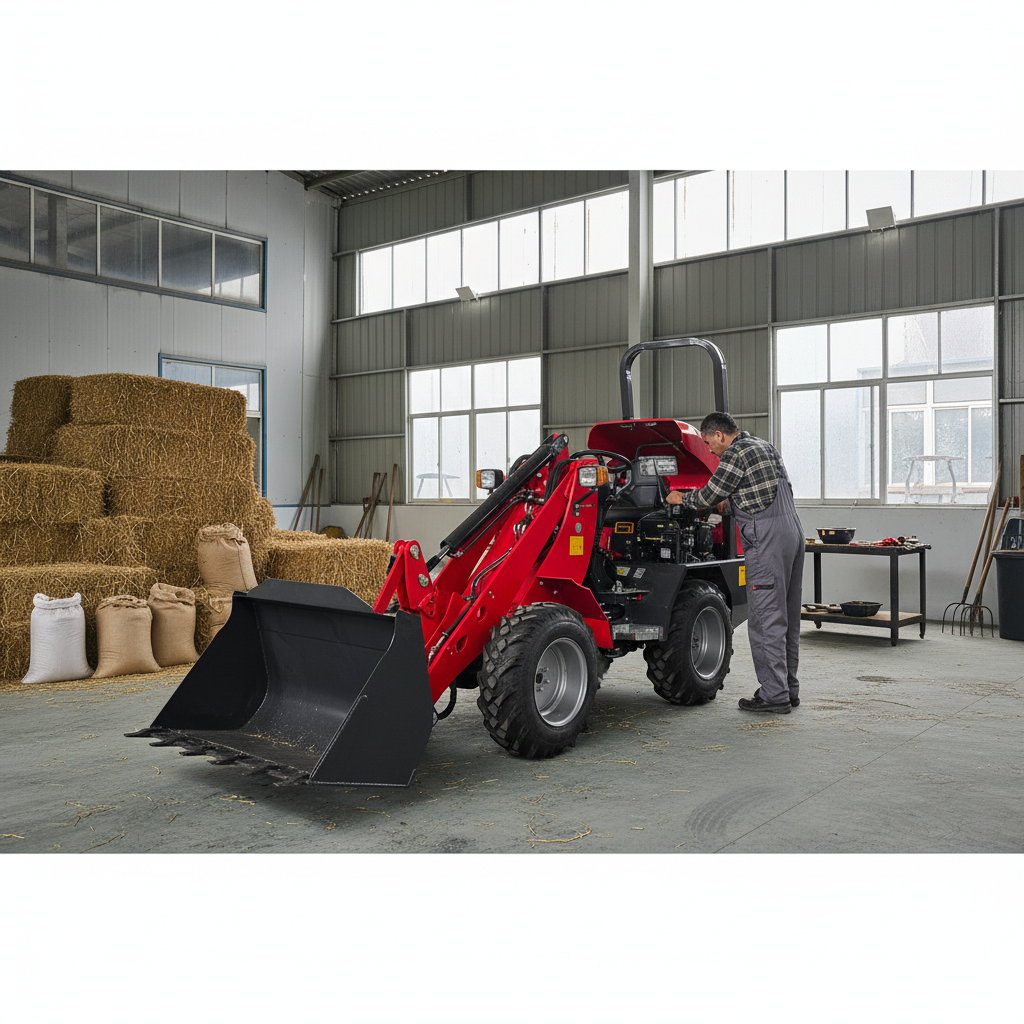 Farming Agriculture Equipment - 2Ton Telescopic Arm Loader with Diesel