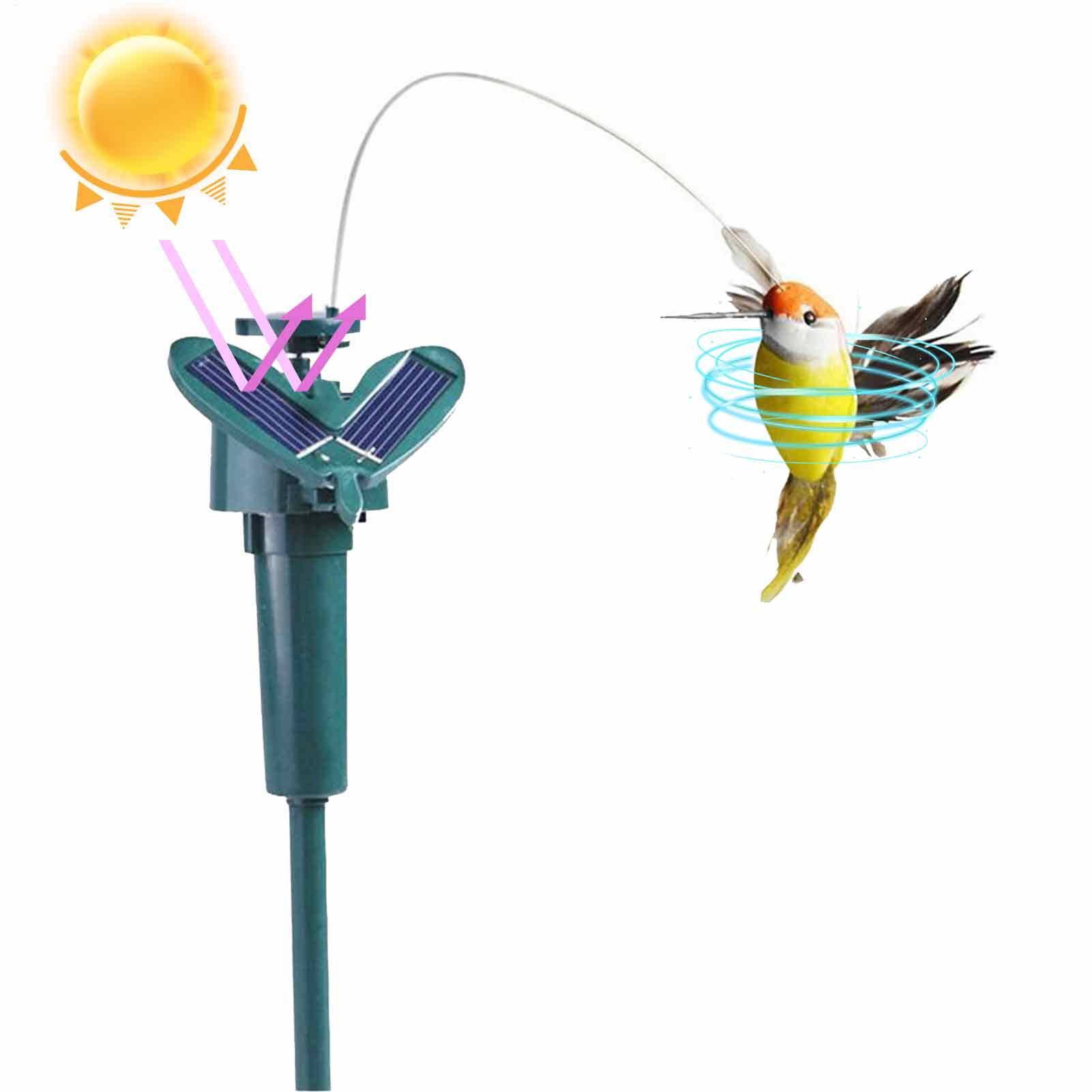 1pcs Solar Powered Dancing Flu - Solar Bird Scarer 评论和价格