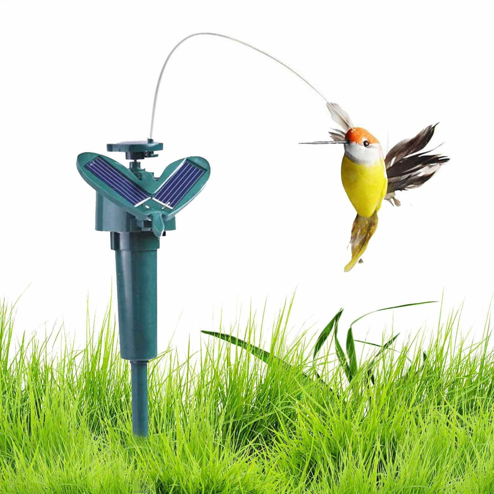1pcs Solar Powered Dancing Flu - Solar Bird Scarer 评论和价格