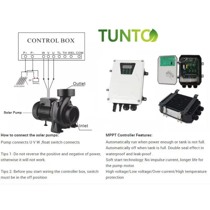 48VDC Solar Surface Water Pump - Agriculture Farming Kit 评论和价格