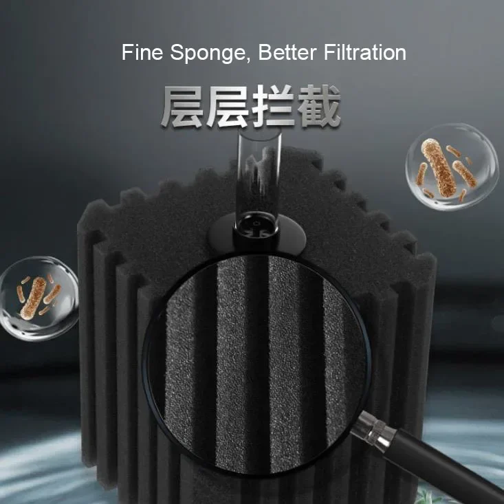 New Big Bio Sponge Filter for  - Aquaculture Aerator Pump 评论和价格