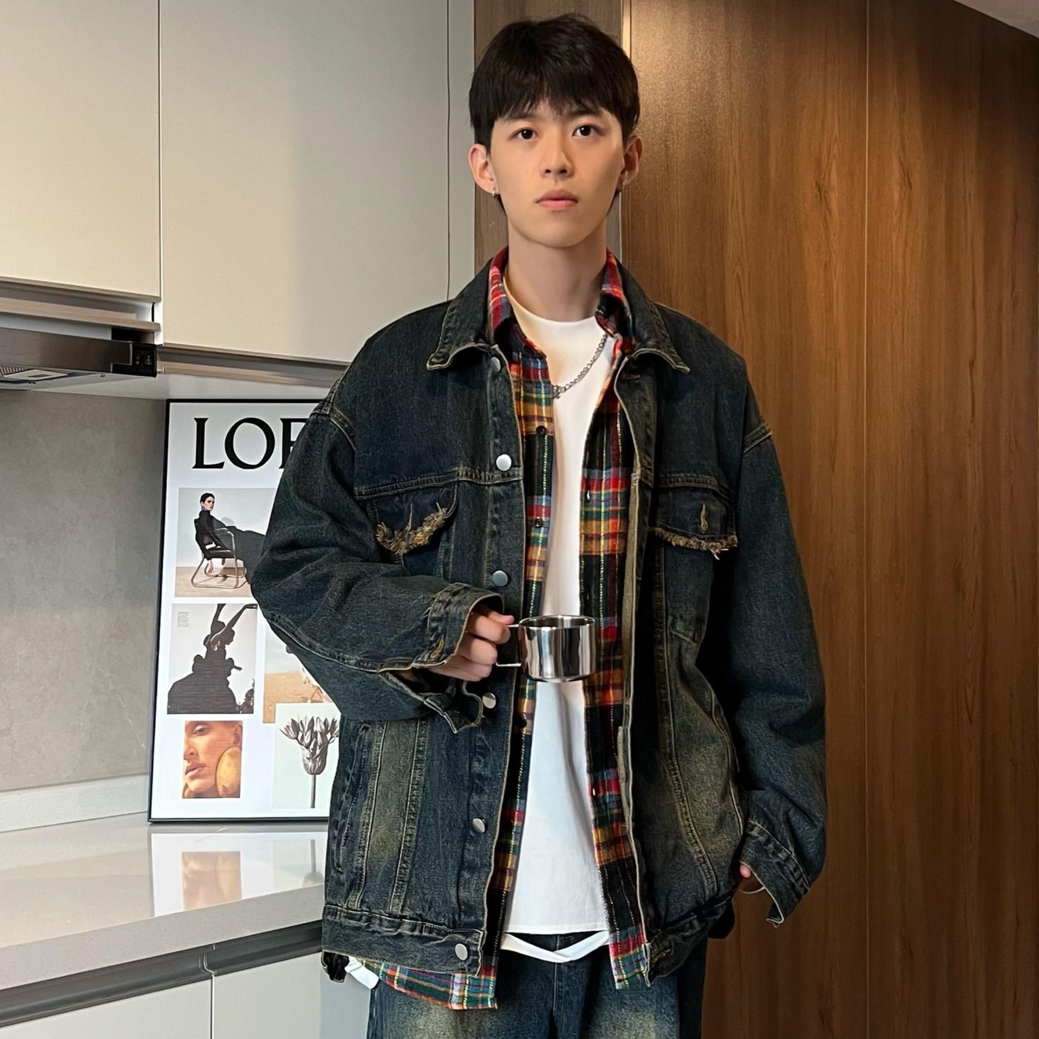 Mens Jacket Man Fashion Coats  - Agriculture Farming Practices 评论和价格