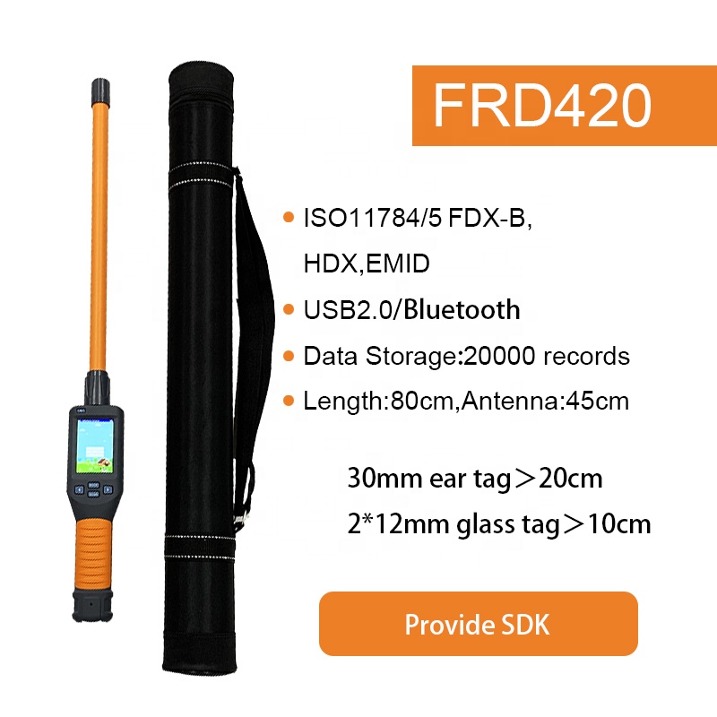 134.2kHz ISO11784/5 RFID Stick - Livestock Ear Tag 评论和价格