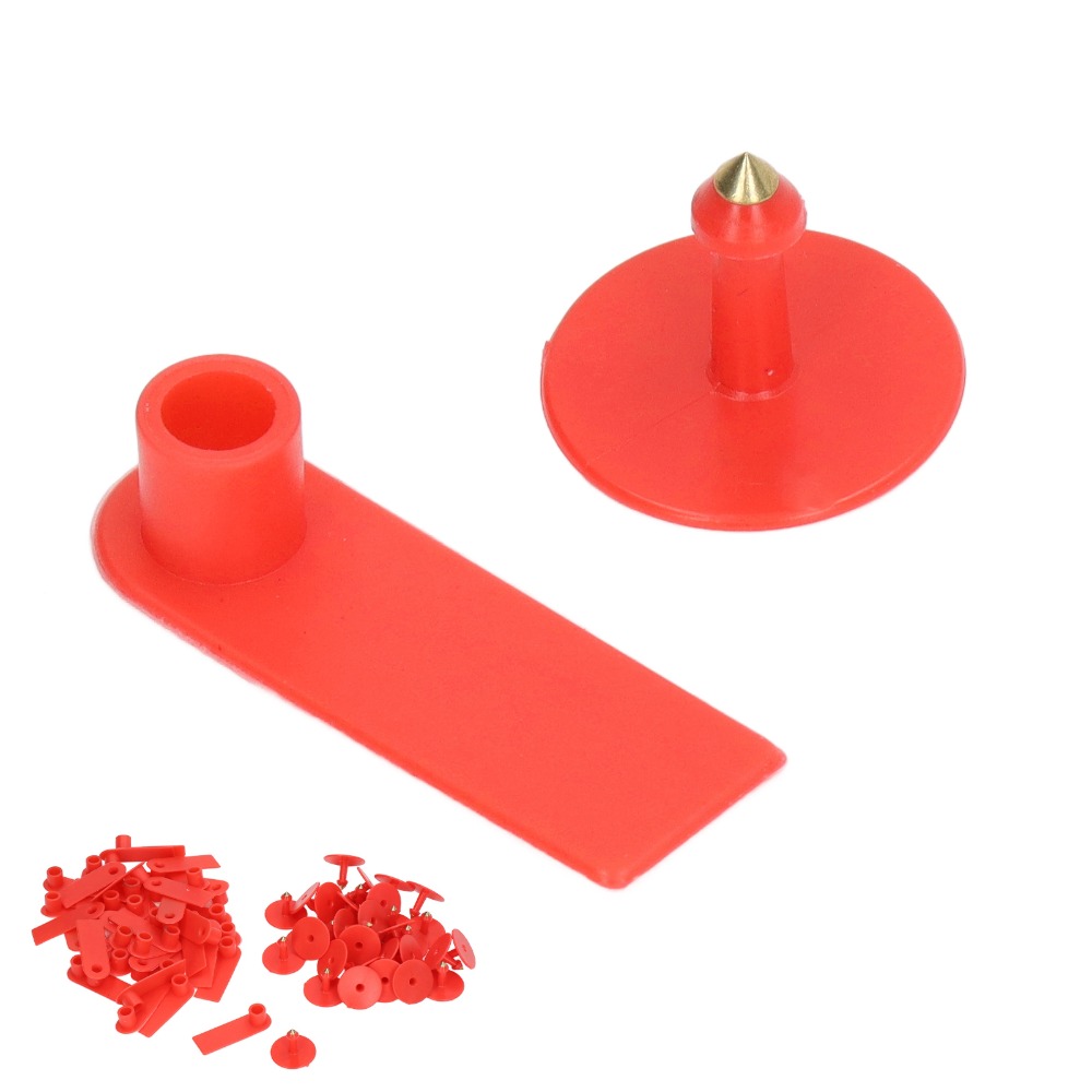 100Pcs Hand-writable Blank Liv - Livestock Ear Tag 评论和价格