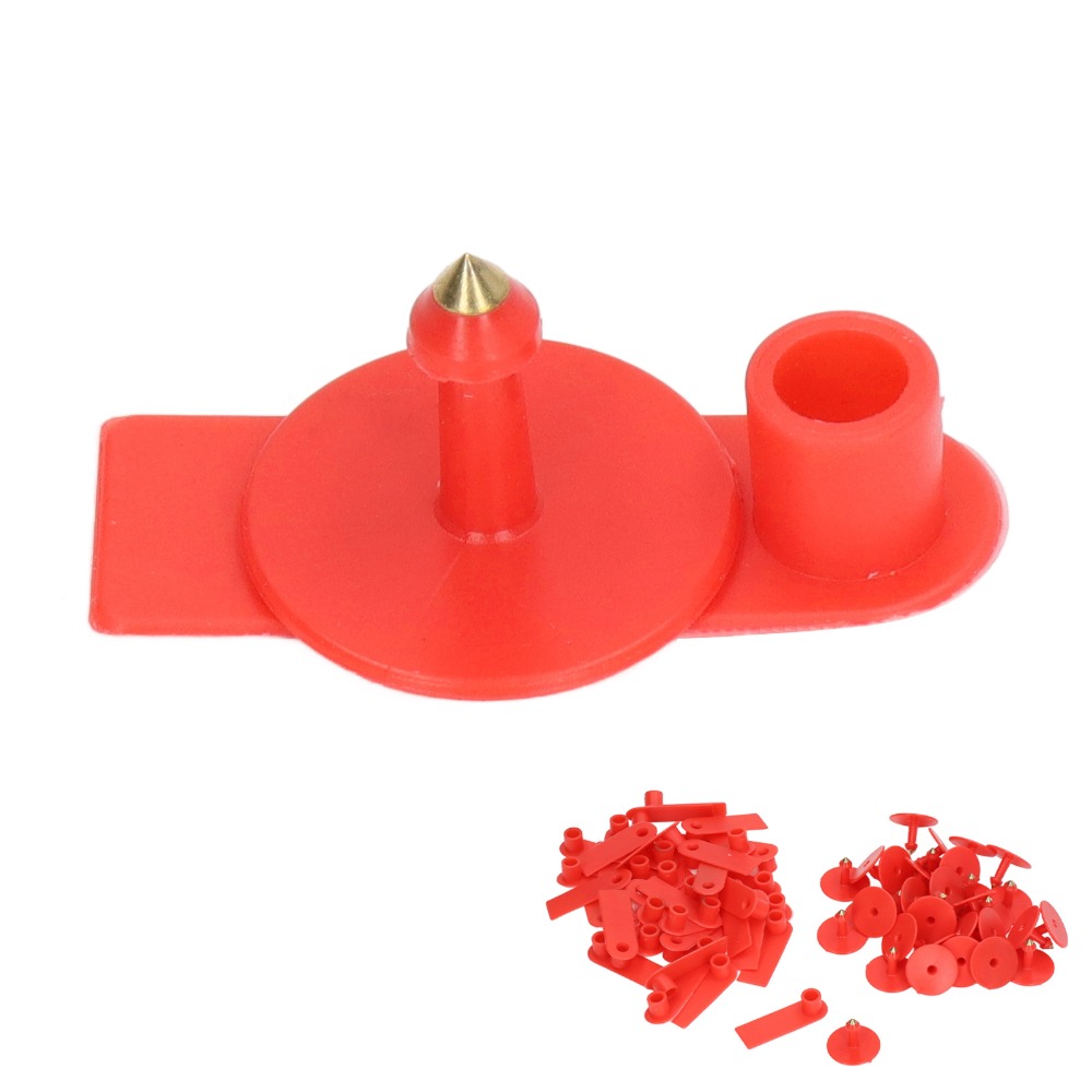100Pcs Hand-writable Blank Liv - Livestock Ear Tag 评论和价格