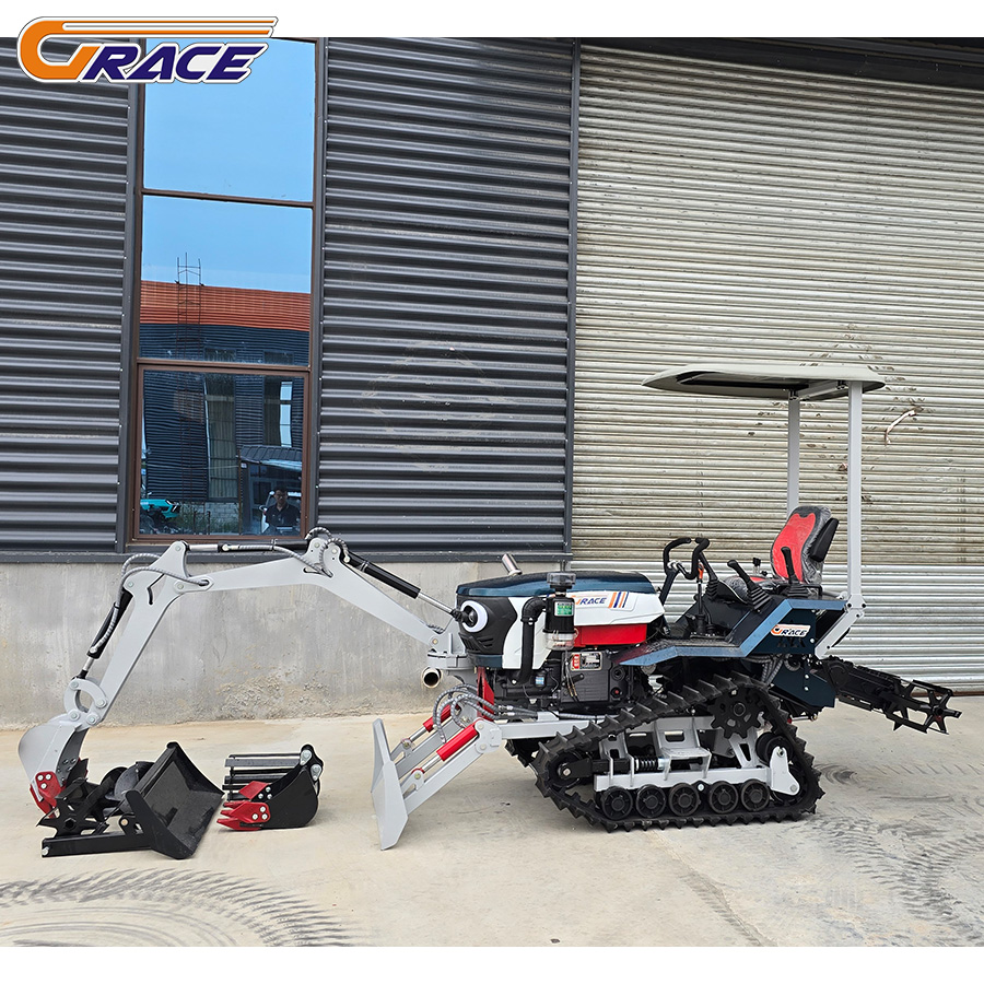 Hot Sale New 80HP Crawler Trac - Farming Agriculture Equipment 评论和价格