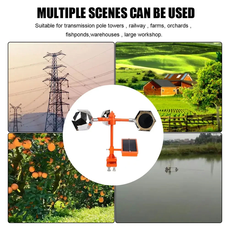 Solar Powered Voice Bird Repel - Solar Bird Scarer 评论和价格