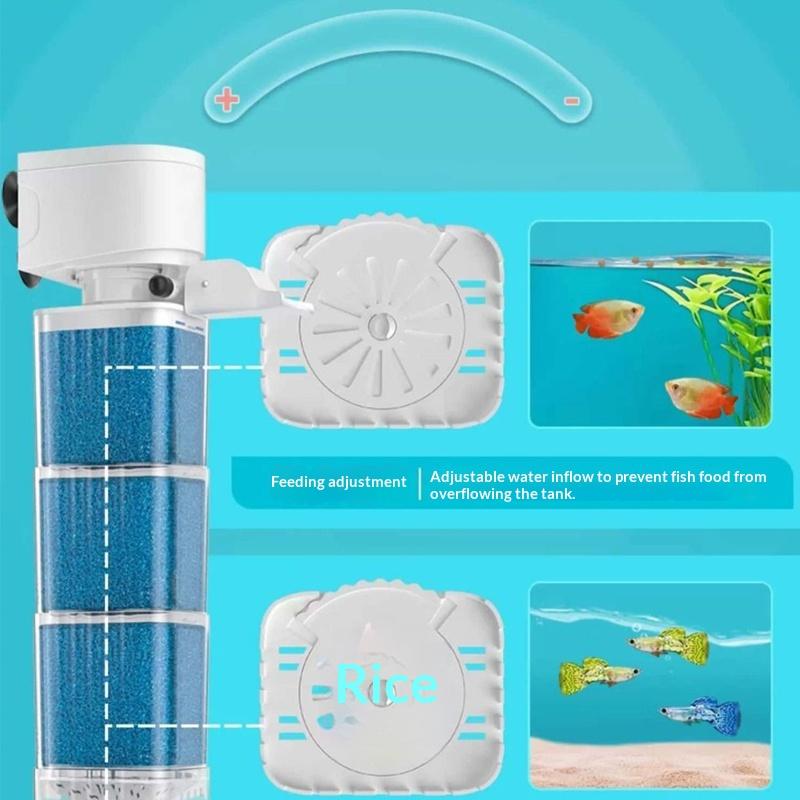 6 In1 Aquarium Filter Pump Fis - Aquaculture Aerator Pump 评论和价格