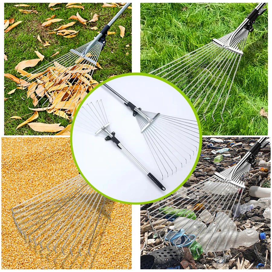 Metal Garden Rake Farm Tool fo - Agriculture Farming Practices 评论和价格