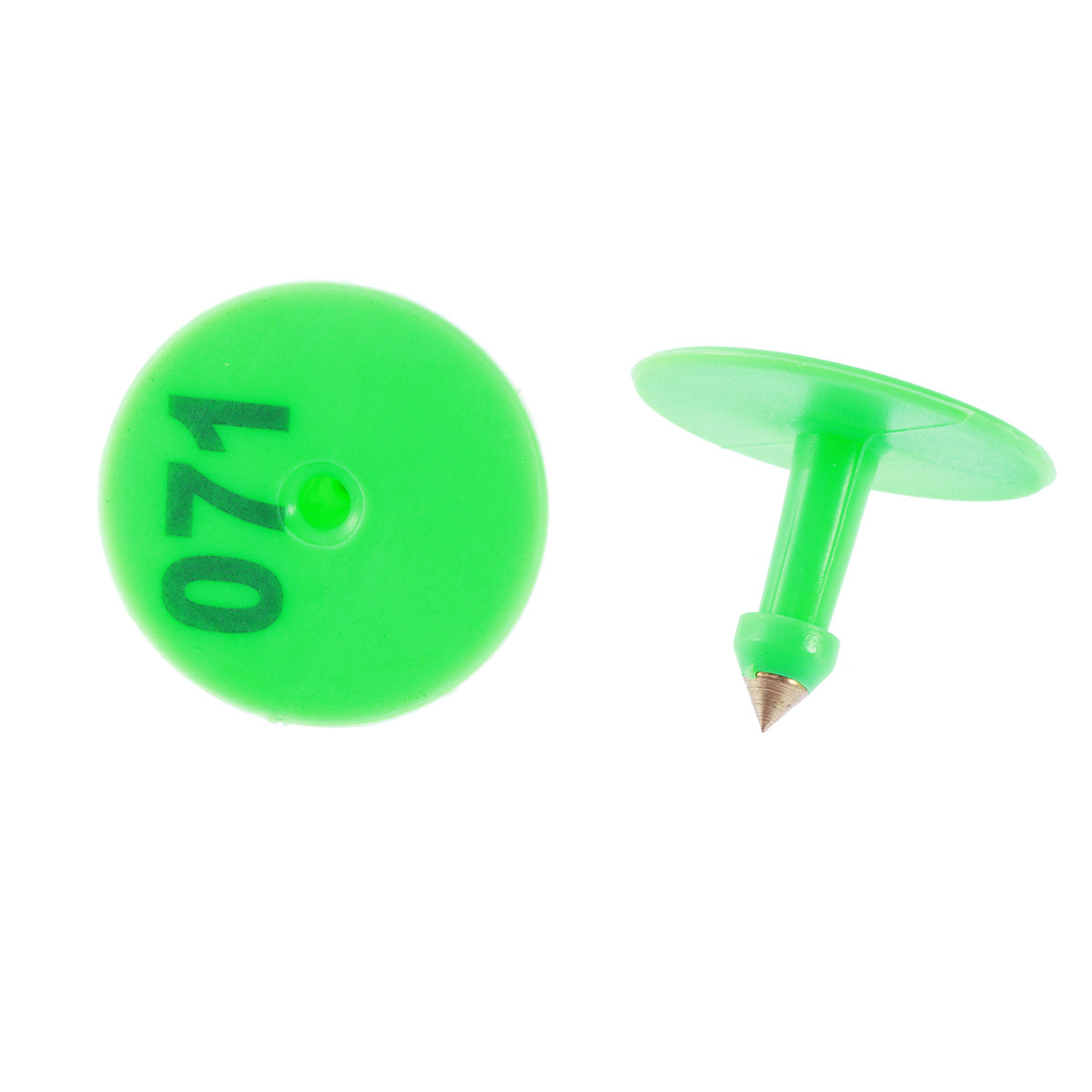 100Pcs Plastic Livestock Ear T - Livestock Ear Tag 评论和价格