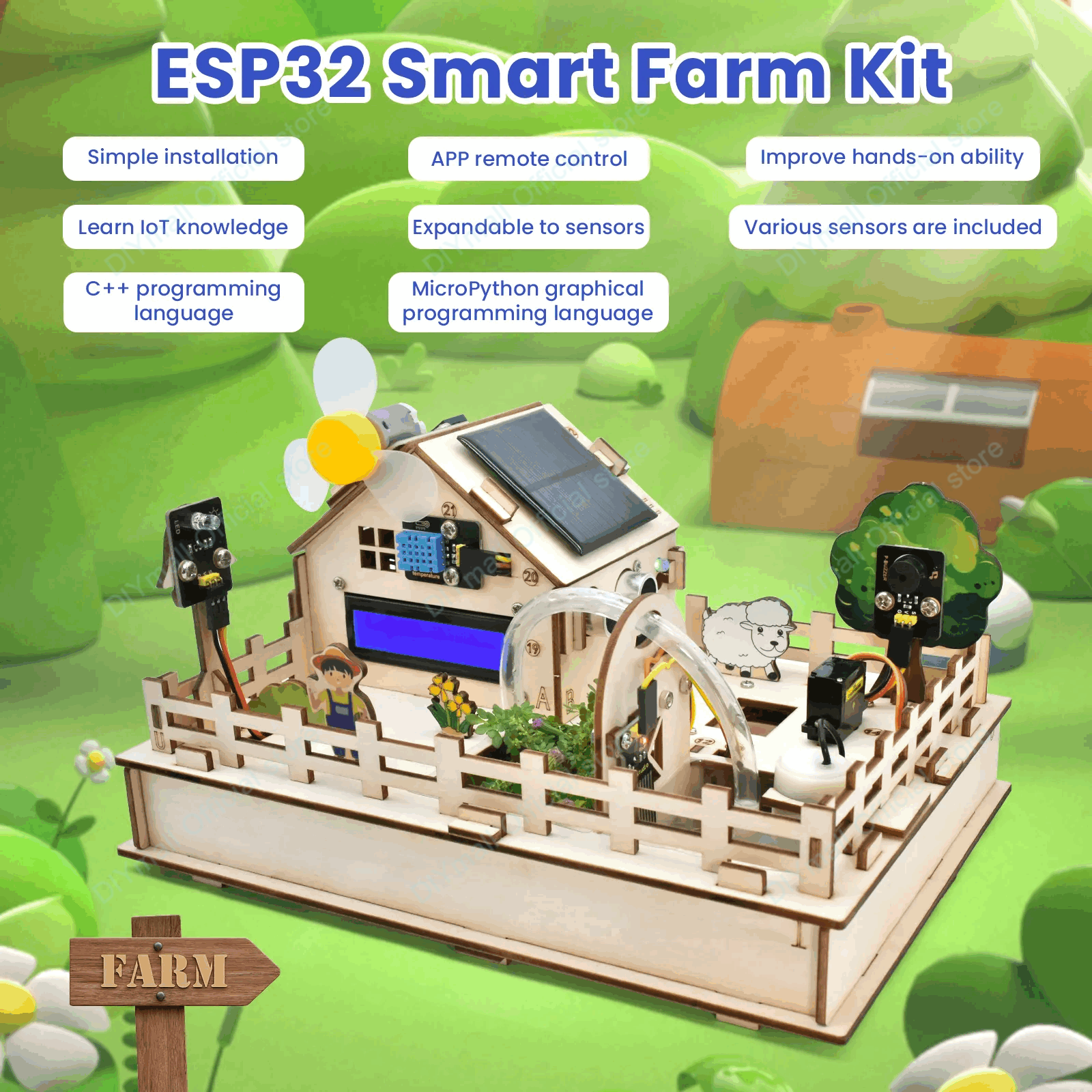 Keyestudio Smart Farm IoT Star - Agriculture Farming Kit 评论和价格