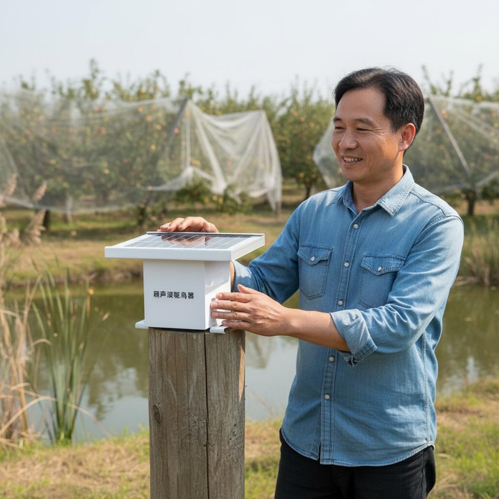 Solar High-Frequency Bird Repe - Solar Bird Scarer 评论和价格
