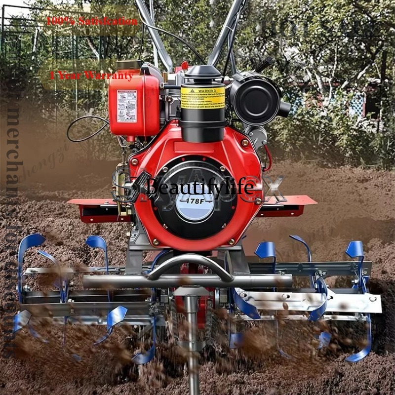 M81 New Mini Rotary Tiller Hou - Farming Agriculture Equipment 评论和价格