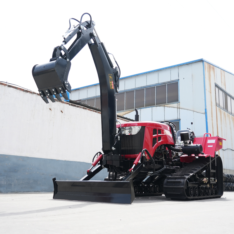 Customized 80/120HP Rubber-tra - Farming Agriculture Equipment 评论和价格