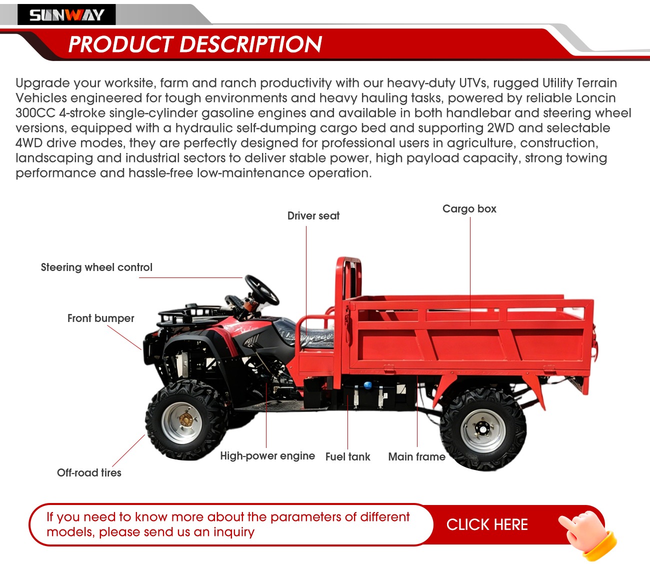 China Factory Four Wheel Drive - Agriculture Farming Working Model 评论和价格
