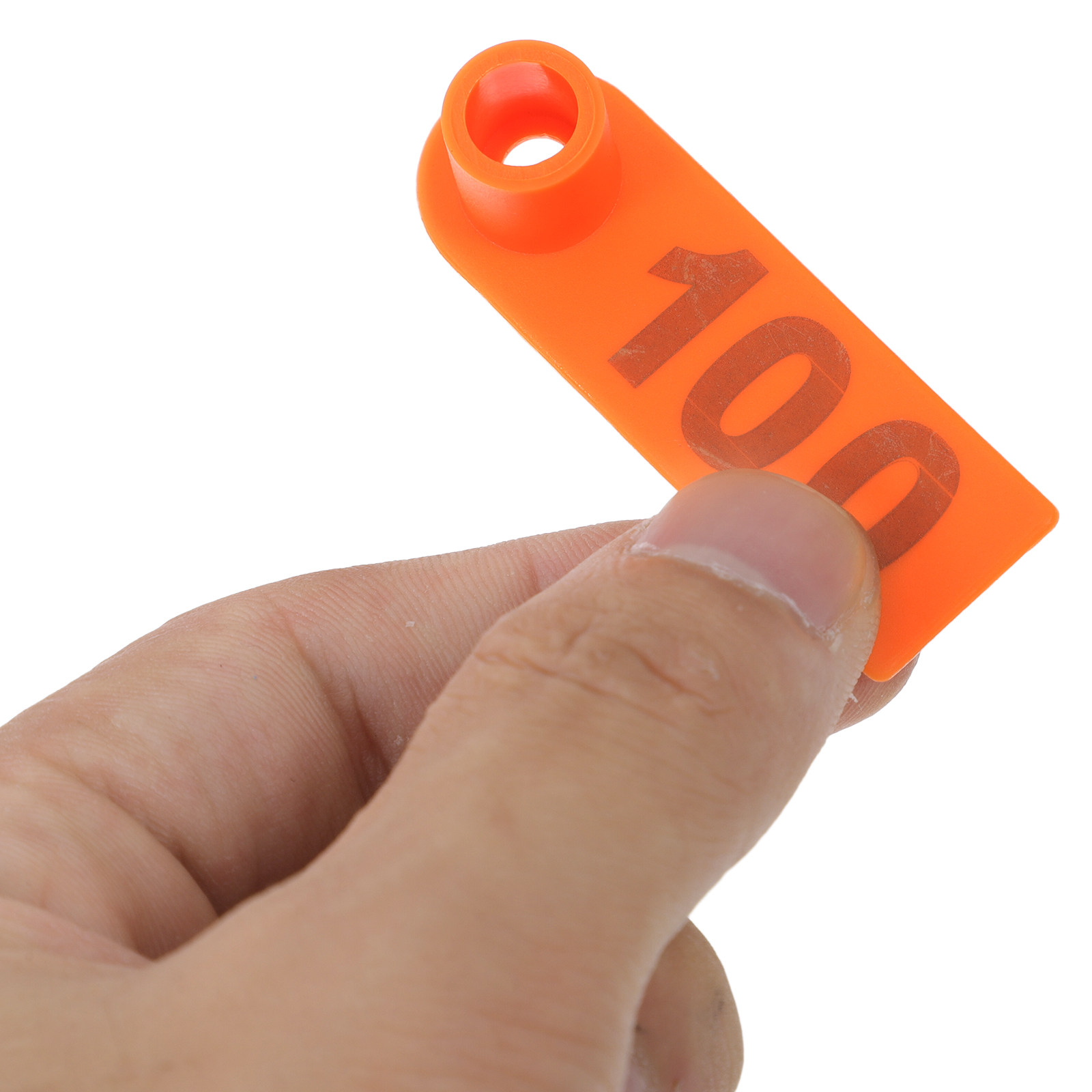 100Pcs Blank Cattle Ear Tags H - Livestock Ear Tag 评论和价格